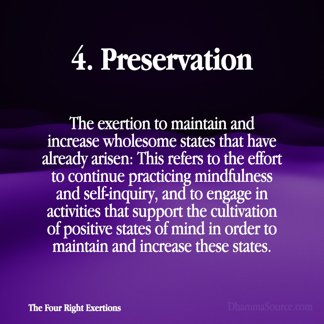 The Four Right Exertions - Dhamma …
